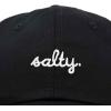 imageDALIX Salty Embroidered Cotton Beach Baseball Cap Adjustable Dad Hat WomensBlack