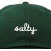 imageDALIX Salty Embroidered Cotton Beach Baseball Cap Adjustable Dad Hat WomensDark Green