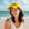 imageDALIX Salty Embroidered Cotton Beach Baseball Cap Adjustable Dad Hat WomensGold
