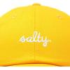 imageDALIX Salty Embroidered Cotton Beach Baseball Cap Adjustable Dad Hat WomensGold