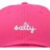 imageDALIX Salty Embroidered Cotton Beach Baseball Cap Adjustable Dad Hat WomensHot Pink