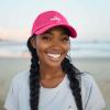 imageDALIX Salty Embroidered Cotton Beach Baseball Cap Adjustable Dad Hat WomensHot Pink