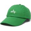 imageDALIX Salty Embroidered Cotton Beach Baseball Cap Adjustable Dad Hat WomensKelly Green