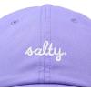 imageDALIX Salty Embroidered Cotton Beach Baseball Cap Adjustable Dad Hat WomensLavender