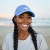 imageDALIX Salty Embroidered Cotton Beach Baseball Cap Adjustable Dad Hat WomensLight Blue