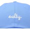 imageDALIX Salty Embroidered Cotton Beach Baseball Cap Adjustable Dad Hat WomensLight Blue
