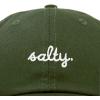 imageDALIX Salty Embroidered Cotton Beach Baseball Cap Adjustable Dad Hat WomensOlive