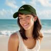 imageDALIX Salty Embroidered Cotton Beach Baseball Cap Adjustable Dad Hat WomensOlive