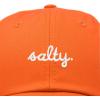 imageDALIX Salty Embroidered Cotton Beach Baseball Cap Adjustable Dad Hat WomensOrange