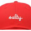 imageDALIX Salty Embroidered Cotton Beach Baseball Cap Adjustable Dad Hat WomensRed
