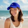 imageDALIX Salty Embroidered Cotton Beach Baseball Cap Adjustable Dad Hat WomensRoyal Blue
