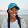 imageDALIX Salty Embroidered Cotton Beach Baseball Cap Adjustable Dad Hat WomensTeal