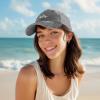 imageDALIX Salty Embroidered Cotton Beach Baseball Cap Adjustable Dad Hat WomensWashed Black