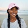 imageDALIX Salty Embroidered Cotton Beach Baseball Cap Adjustable Dad Hat WomensWashed Pink