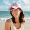imageDALIX Salty Embroidered Cotton Beach Baseball Cap Adjustable Dad Hat WomensWashed Pink