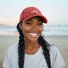 imageDALIX Salty Embroidered Cotton Beach Baseball Cap Adjustable Dad Hat WomensWashed Red