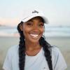 imageDALIX Salty Embroidered Cotton Beach Baseball Cap Adjustable Dad Hat WomensWhite
