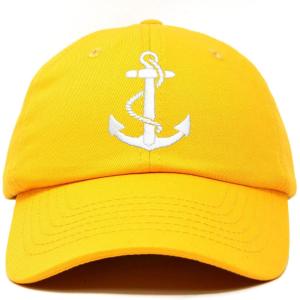 imageDALIX Anchor Hat Sailing Baseball Cap Women Beach Gift Boating YachtGold