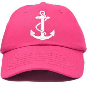 imageDALIX Anchor Hat Sailing Baseball Cap Women Beach Gift Boating YachtHot Pink