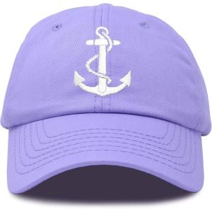 imageDALIX Anchor Hat Sailing Baseball Cap Women Beach Gift Boating YachtLavender