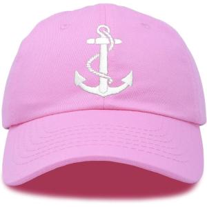 imageDALIX Anchor Hat Sailing Baseball Cap Women Beach Gift Boating YachtLight Pink