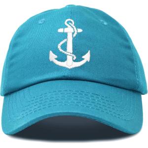 imageDALIX Anchor Hat Sailing Baseball Cap Women Beach Gift Boating YachtTeal