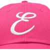 imageDALIX Initial Hat Letter E Womens Baseball Cap Monogram Cursive EmbroiderHot Pink