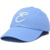 imageDALIX Initial Hat Letter E Womens Baseball Cap Monogram Cursive EmbroiderLight Blue