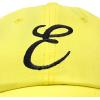 imageDALIX Initial Hat Letter E Womens Baseball Cap Monogram Cursive EmbroiderMinion Yellow