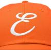 imageDALIX Initial Hat Letter E Womens Baseball Cap Monogram Cursive EmbroiderOrange