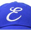 imageDALIX Initial Hat Letter E Womens Baseball Cap Monogram Cursive EmbroiderRoyal Blue