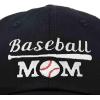 imageDALIX Baseball Mom Embroidered Dad Cap Cotton Hat WomenBlack