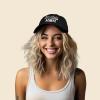 imageDALIX Baseball Mom Embroidered Dad Cap Cotton Hat WomenBlack