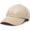 imageDALIX Baseball Mom Embroidered Dad Cap Cotton Hat WomenKhaki