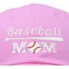 imageDALIX Baseball Mom Embroidered Dad Cap Cotton Hat WomenLight Pink