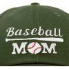 imageDALIX Baseball Mom Embroidered Dad Cap Cotton Hat WomenOlive