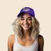 imageDALIX Baseball Mom Embroidered Dad Cap Cotton Hat WomenPurple