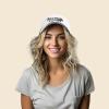 imageDALIX Baseball Mom Embroidered Dad Cap Cotton Hat WomenWhite