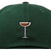 imageDALIX Espresso Martini Embroidered Cap Cotton Baseball Cute Cool Dad Hat WomensDark Green