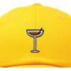 imageDALIX Espresso Martini Embroidered Cap Cotton Baseball Cute Cool Dad Hat WomensGold