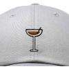 imageDALIX Espresso Martini Embroidered Cap Cotton Baseball Cute Cool Dad Hat WomensGray