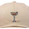 imageDALIX Espresso Martini Embroidered Cap Cotton Baseball Cute Cool Dad Hat WomensKhaki