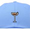 imageDALIX Espresso Martini Embroidered Cap Cotton Baseball Cute Cool Dad Hat WomensLight Blue