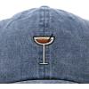 imageDALIX Espresso Martini Embroidered Cap Cotton Baseball Cute Cool Dad Hat WomensWashed Navy Blue