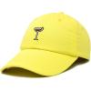 imageDALIX Espresso Martini Embroidered Cap Cotton Baseball Cute Cool Dad Hat WomensYellow