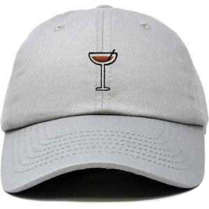 imageDALIX Espresso Martini Embroidered Cap Cotton Baseball Cute Cool Dad Hat WomensGray