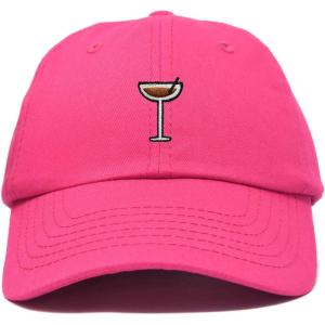 imageDALIX Espresso Martini Embroidered Cap Cotton Baseball Cute Cool Dad Hat WomensHot Pink
