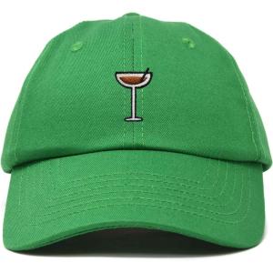 imageDALIX Espresso Martini Embroidered Cap Cotton Baseball Cute Cool Dad Hat WomensKelly Green