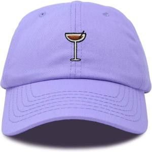 imageDALIX Espresso Martini Embroidered Cap Cotton Baseball Cute Cool Dad Hat WomensLavender