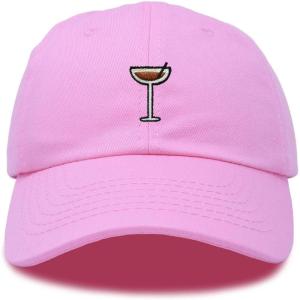 imageDALIX Espresso Martini Embroidered Cap Cotton Baseball Cute Cool Dad Hat WomensLight Pink